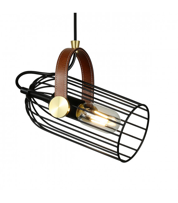 Industrial and retro suspension Antoin Black