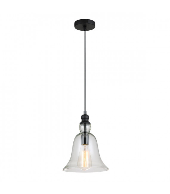 Industrie- und Retro-Pendelleuchte Irene Black