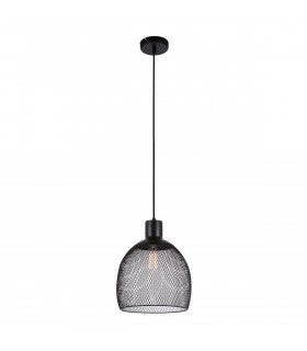 Suspension industrielle et rétro Julienne Noir
