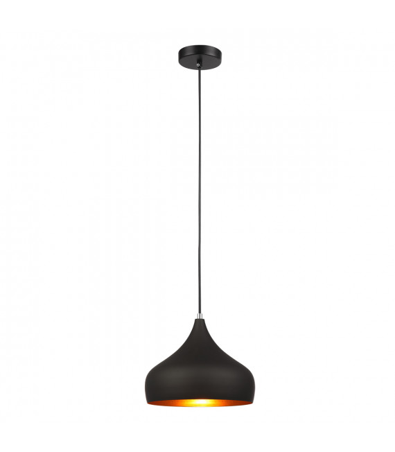 Lampada a sospensione industriale e retrò Salvio Black