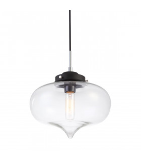 Lampada a sospensione industriale e retrò Heart Black