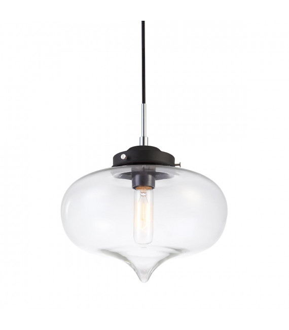 Lampada a sospensione industriale e retrò Heart Black