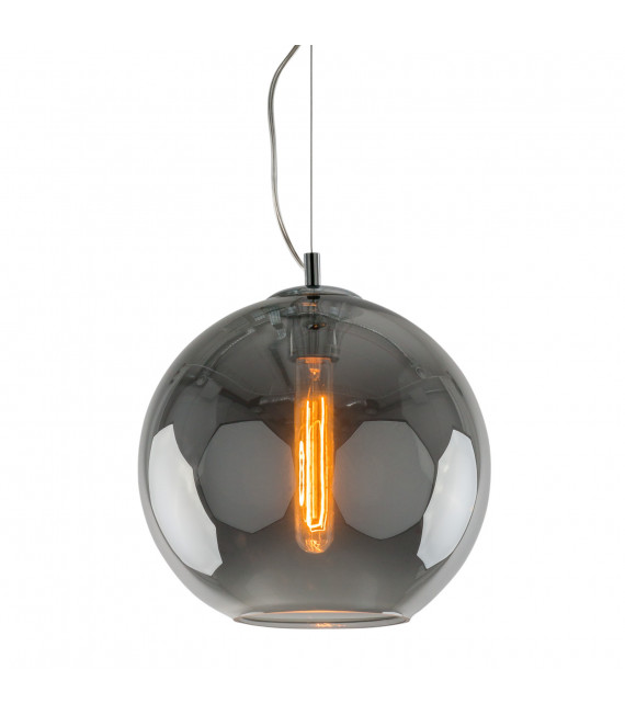 Lampada a sospensione industriale e retrò Spectre Chrome