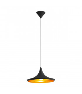 Industrial and retro suspension Maya Black