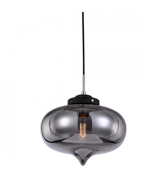Lámpara colgante industrial y retro Heart Black