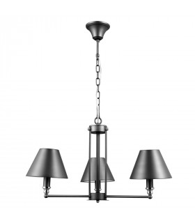 Suspension industrielle et rétro Banito Gris anthracite