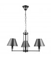Banito industrial and retro pendant lamp Charcoal gray
