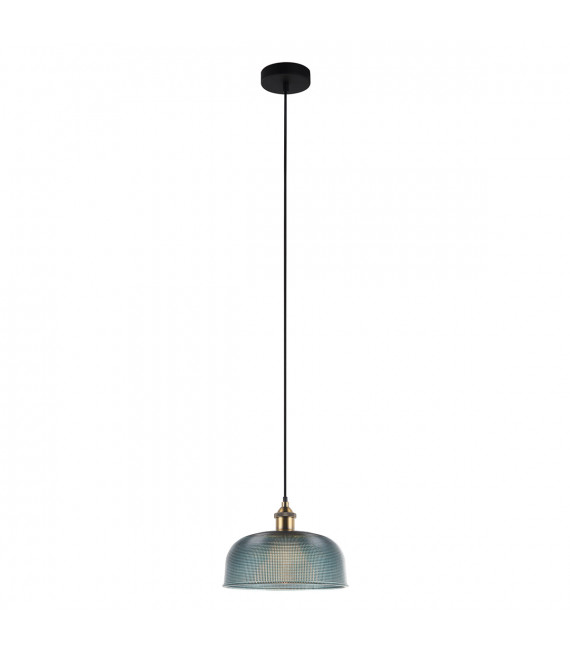 Lampada a sospensione industriale e retrò Davide Blue
