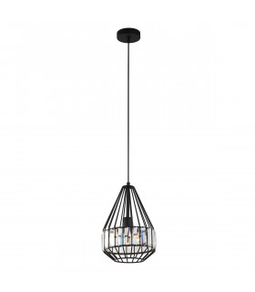 Industrial and retro suspension Brenta Black