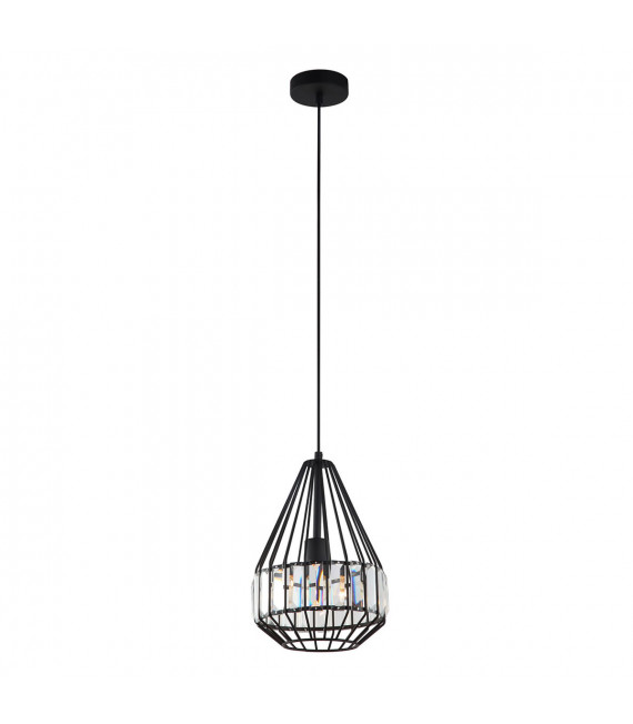 Industrial and retro suspension Brenta Black