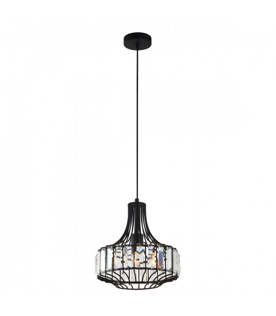 Sospensione industriale e retrò Sawin Black