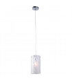 Modern hanging lamp Rico Chrome
