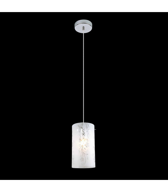 Modern pendant light Valve Chrome