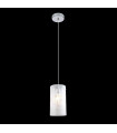 Modern pendant light Valve Chrome