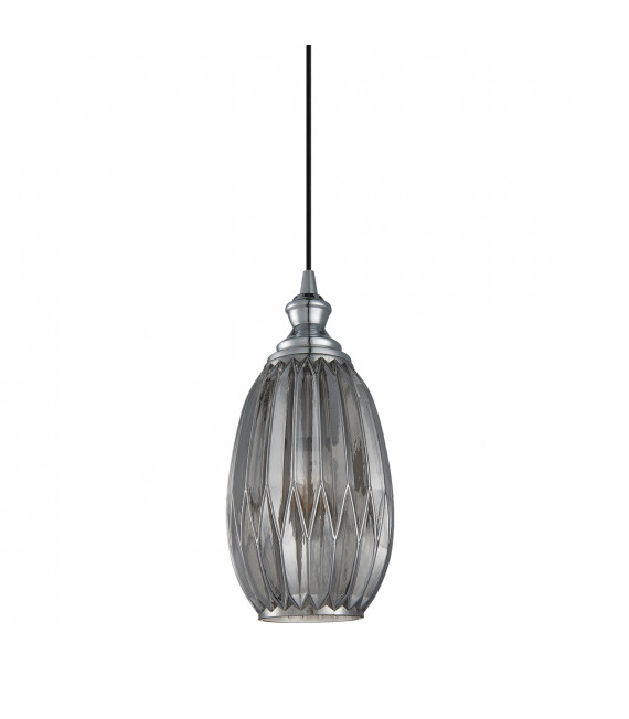 Moderna lampada a sospensione Rodez Chrome