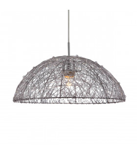 Moderna lampada a sospensione Wyatt argento