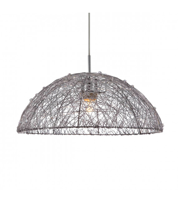Modern pendant lamp Wyatt silver