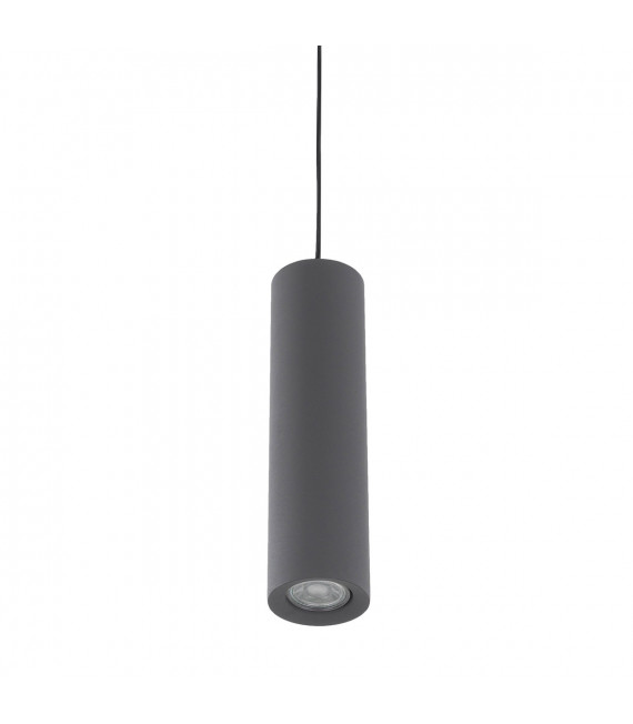 Lámpara colgante moderna Gris azabache