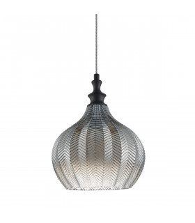 Modern pendant light Sabers Matt black height 33 Cm
