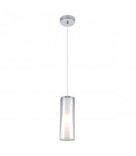 Moderne Pendelleuchte Carole Chrome