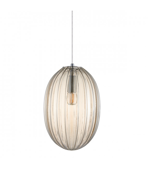 Moderne Pendelleuchte Parlo Chrome