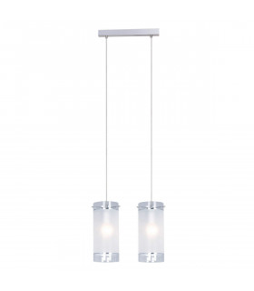 Moderna lampada a sospensione Vigo Chrome
