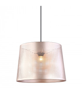 Modern pendant light Tarla in steel