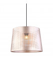 Modern pendant light Tarla in steel