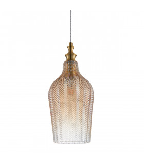 Modern pendant light Sabers in metal