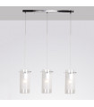 Modern Blend Chrome 3-Light Pendant