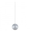 Suspension moderne Neutron Chrome en métal