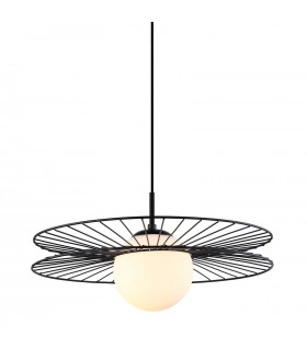 Suspension moderne Sandy Noir