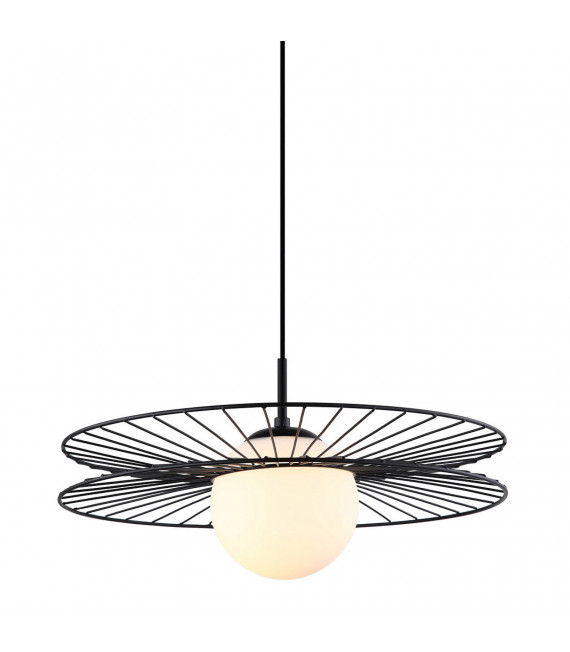 Moderna lampada a sospensione Sandy Black