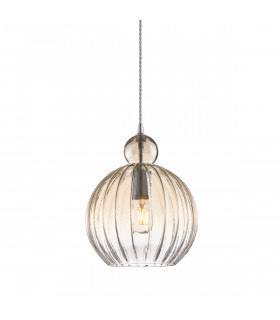 Modern suspension Biron Chrome height 37.3 Cm