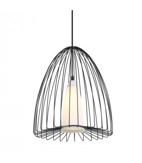 Modern hanging lamp Lexi Black