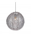 Suspension moderne Ness argent