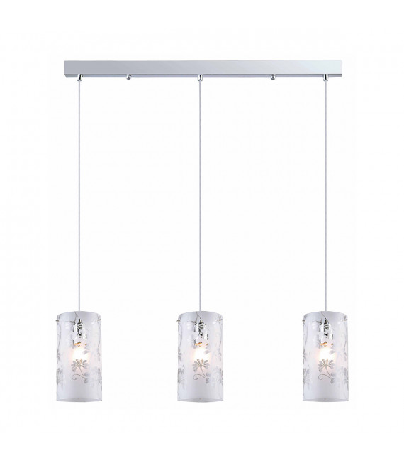 Modern suspension Sense Chrome and fabric