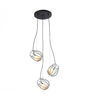 Moderne Pendelleuchte Melisa Black