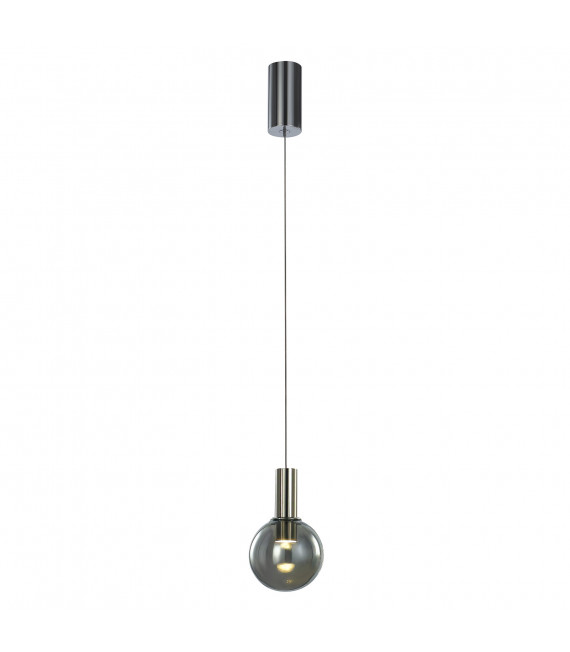 Modern hanging lamp Aria Chrome