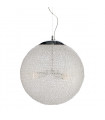 Suspension moderne Sky Chrome 1 ampoule