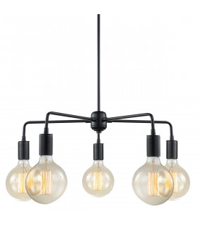 Suspension moderne Malene Noir