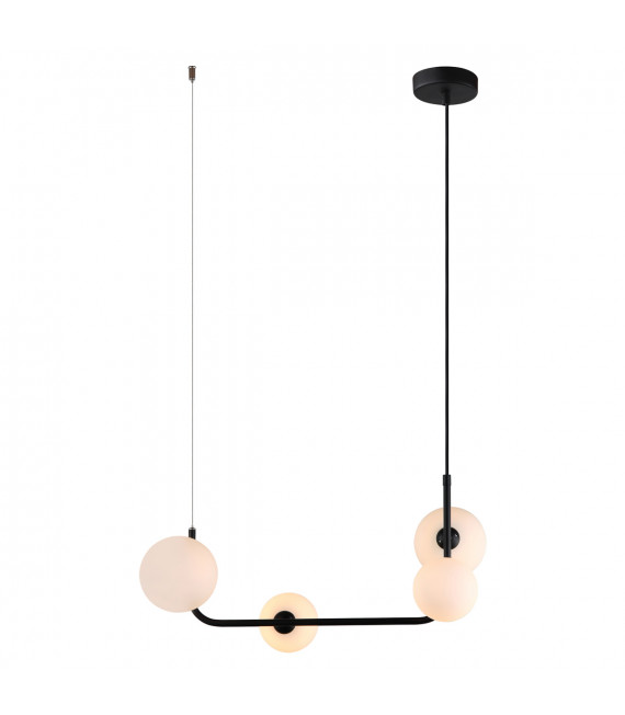 Moderne Pendelleuchte Ferrand Black