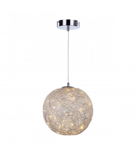 Moderne Pendelleuchte Stello Chrome