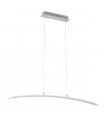 Suspension moderne Melodie Argent brossé