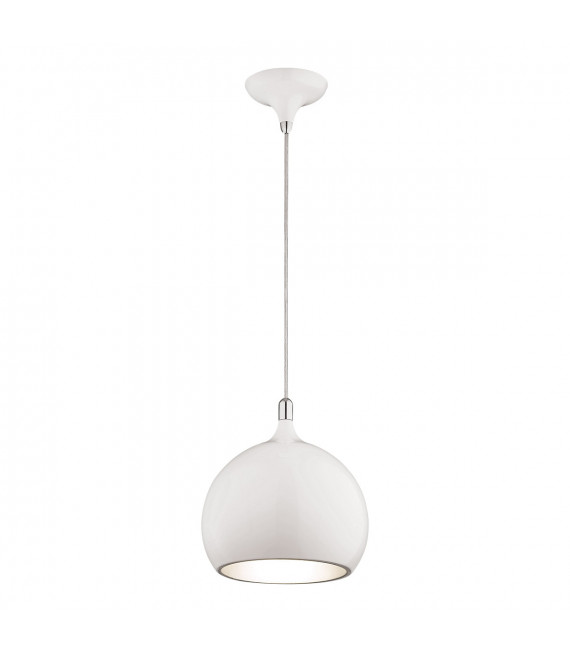 Lámpara colgante moderna Flask blanco