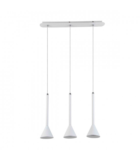 Modern pendant lamp Anela WH white 3 bulbs