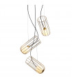 Modern pendant light Coco 3 bulbs