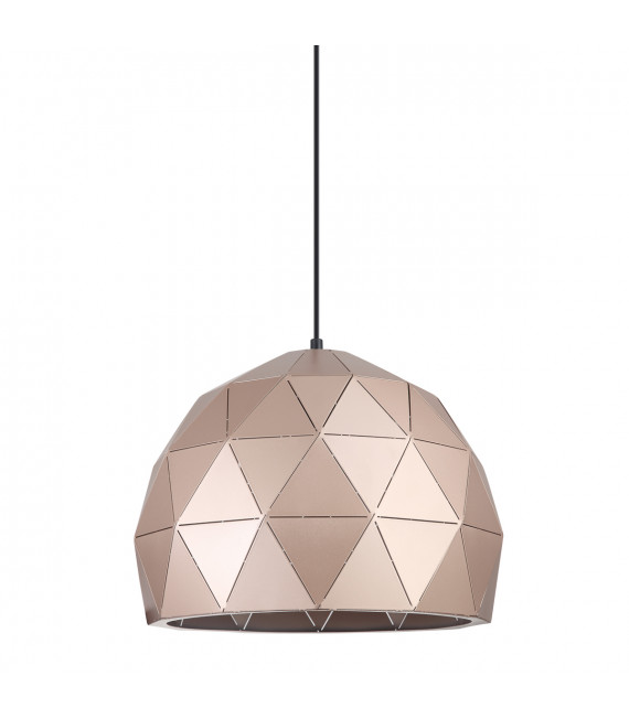 Suspension moderne Harley Champagne doré