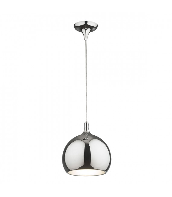 Lámpara colgante moderna Flask Chrome