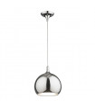 Flask Chrome modern hanging lamp